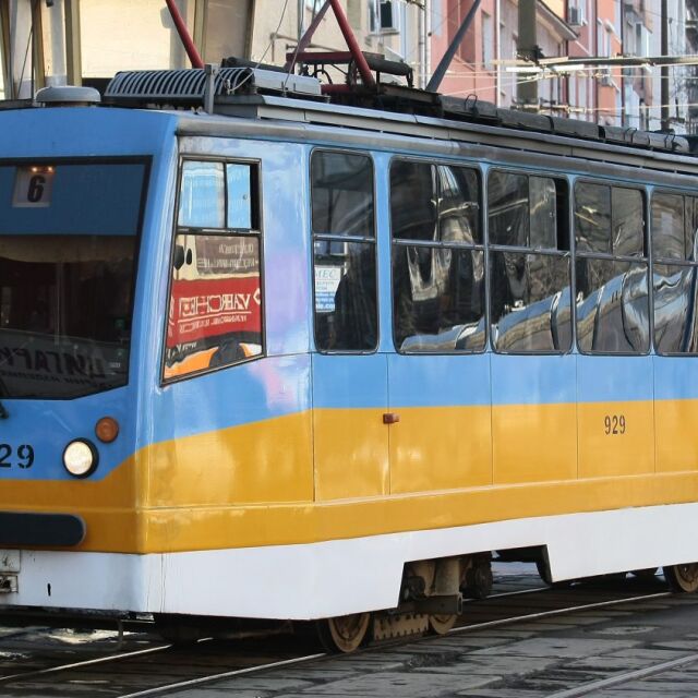 Промяна в движението на три трамвайни линии в София заради ремонт