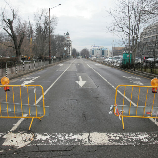 Затварят ключови улици в София заради строежа на метрото 