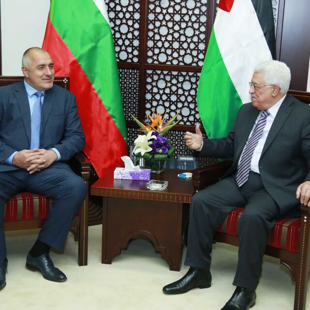 Борисов с увеличена охрана на посещение в Палестина
