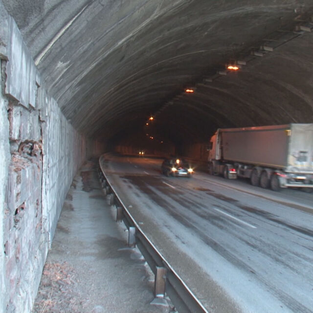 Опасност от падащи бетонни парчета в част от тунелите у нас
