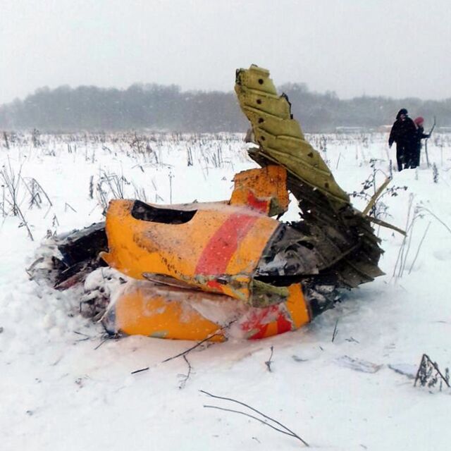 Двете черни кутии на разбилия се самолет в Русия са повредени 