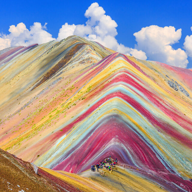 25 снимки от цветната планина Виникука в Перу