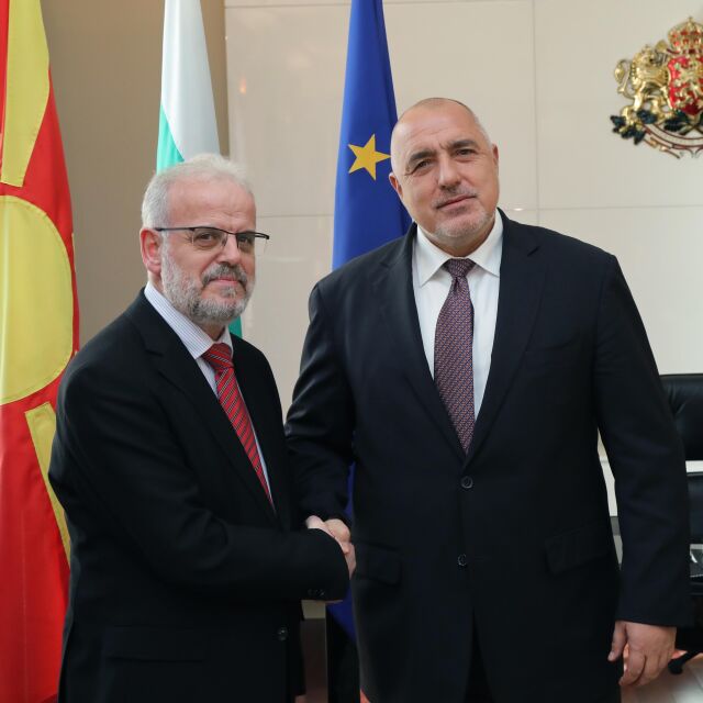 Борисов и Джафери: Сътрудничеството между София и Скопие е отлично