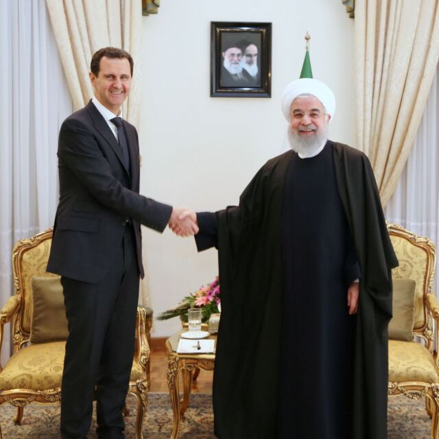 Башар Асад направи необявено посещение в Иран 
