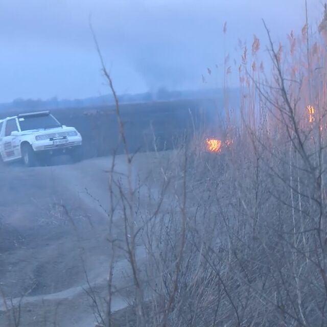 Пожарът в местността Калимок унищожи 3000 дка растителност