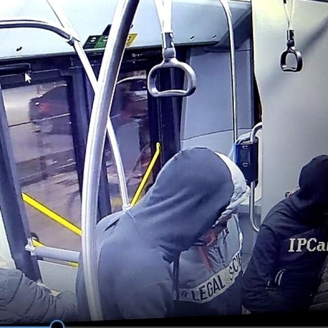 СДВР пусна кадри от нападението над 14-годишния ученик в автобус в София