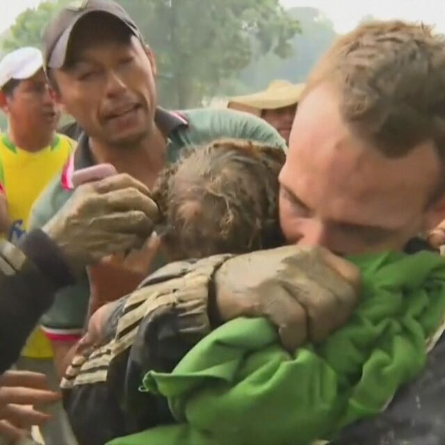 Бебе оцеля по чудо в кално свлачище в Колумбия