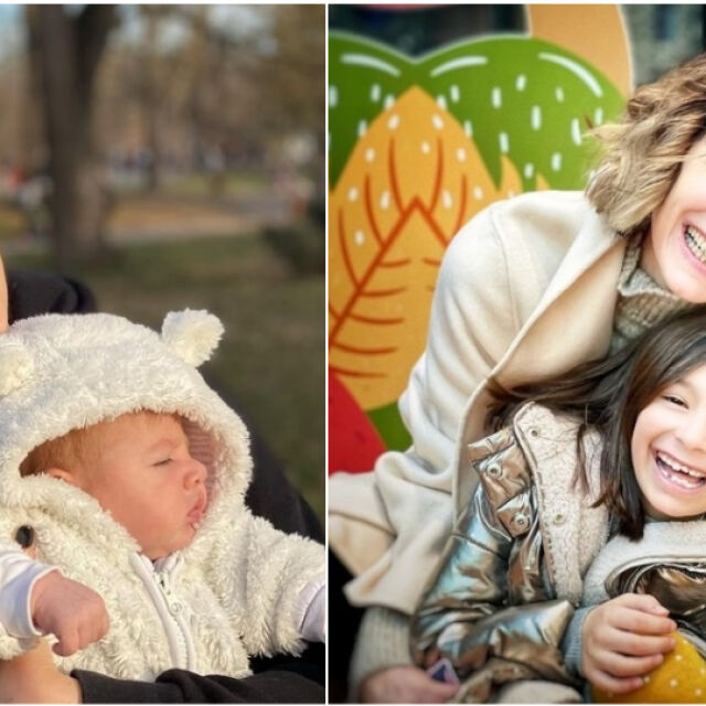 Зима като пролет: Яна Титова, Поли Гергушева, Радина Кърджилова и как прекарват времето с децата си навън