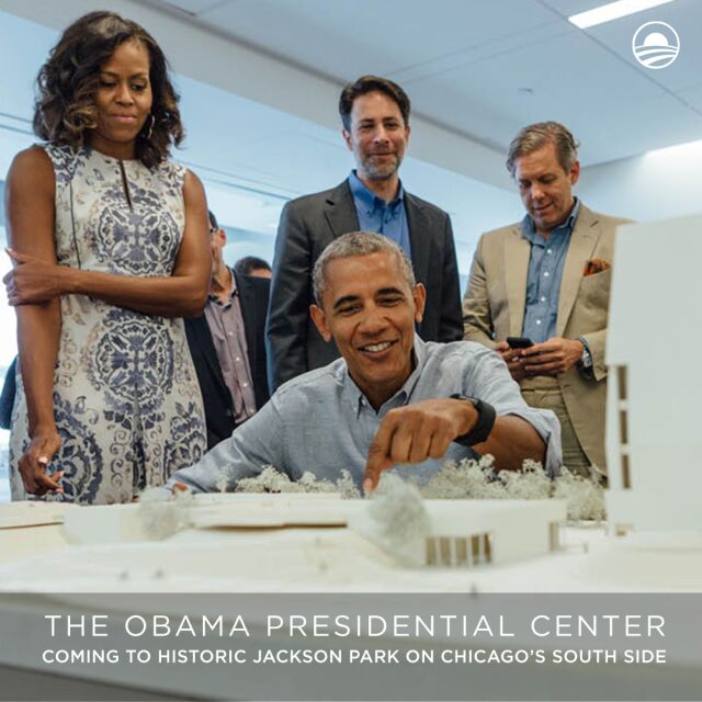 Защо строителството на президентския център на Обама в Чикаго се забави