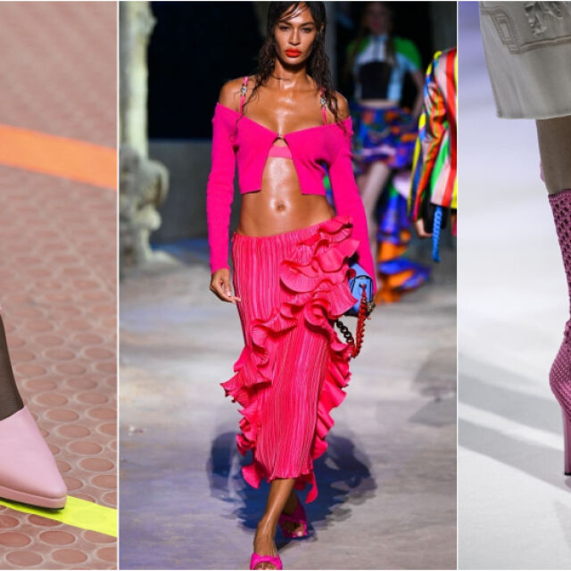 Тази пролет: модерни ще са обувките в бонбонено розово (СНИМКИ)