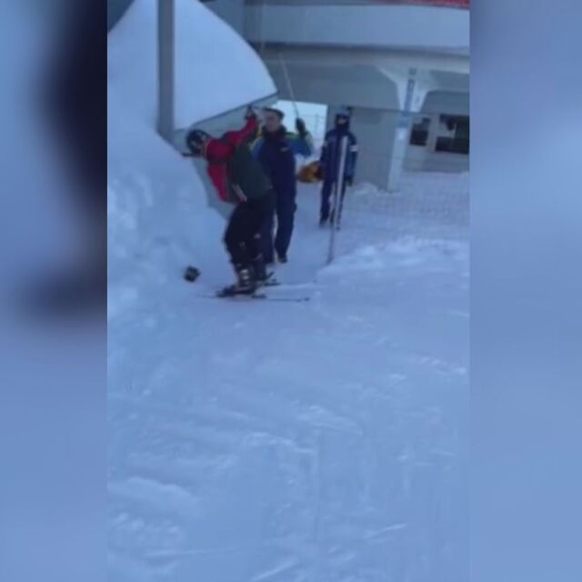 Турист твърди, че е набит от служител на ски лифта в Банско (ВИДЕО)