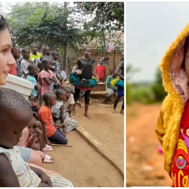 Даяна Ханджиева замина за Уганда: танцува и черпи деца с лакомства през телена ограда