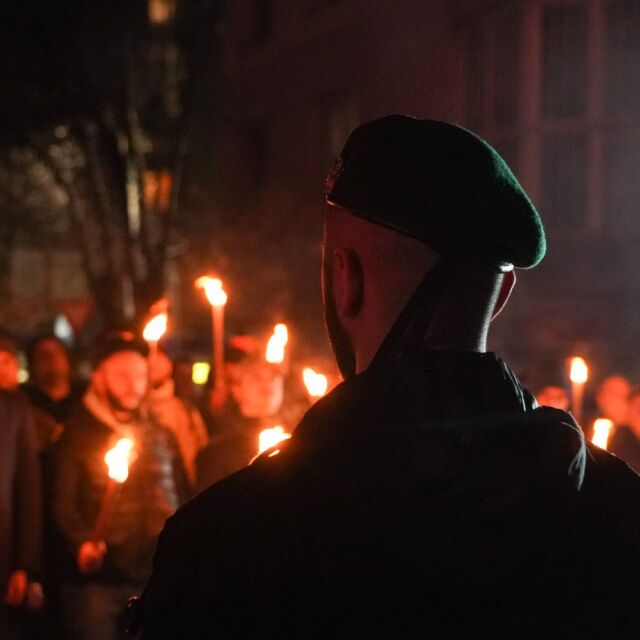 Засилено полицейско присъствие в центъра на София заради „Луковмарш“