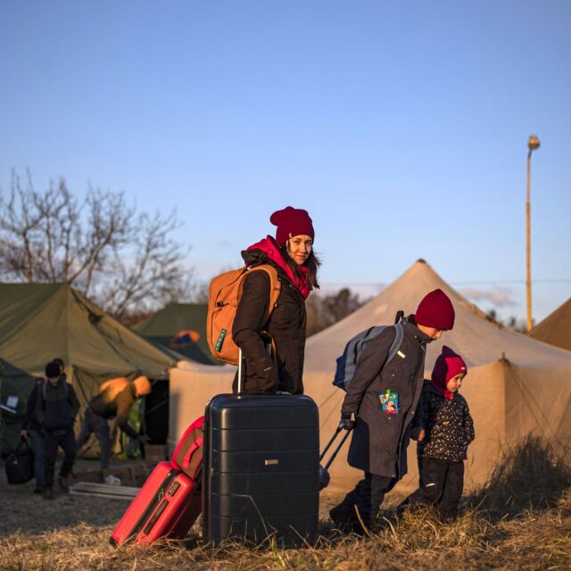 Словакия иска помощ от "Фронтекс" заради хилядите бежанци от Украйна