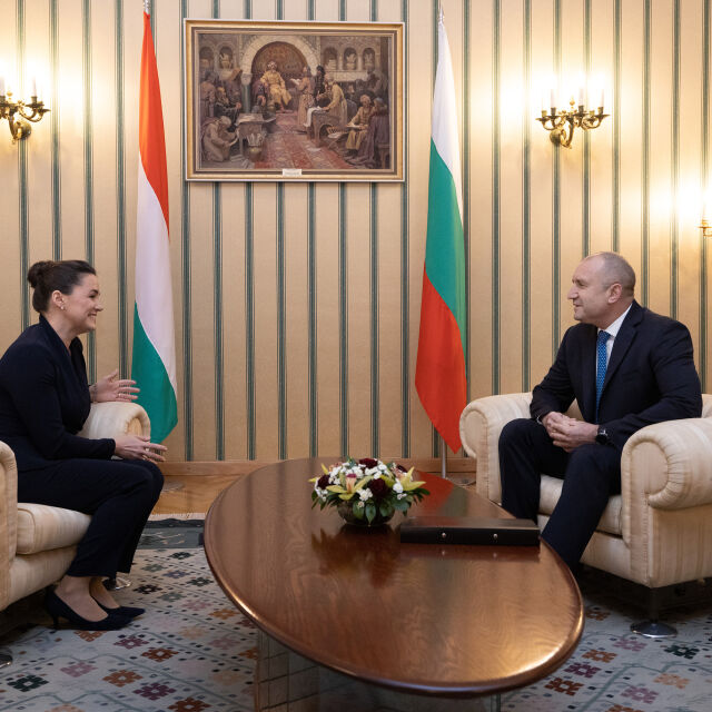 Румен Радев към унгарския президент: Охраната на външните граници на ЕС е обща