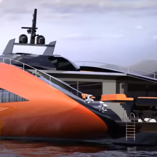 Това е новата супер яхта, която "лети" над водата (СНИМКИ)