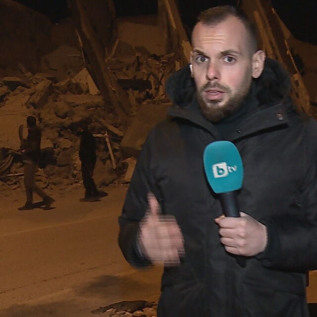 Специалният екип на bTV в Турция: В Искендерун ситуацията остава тежка