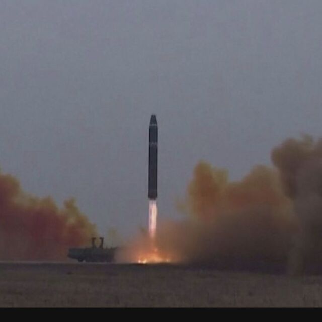 Северна Корея с тест на междуконтинентална ракета преди ученията на САЩ (ВИДЕО)