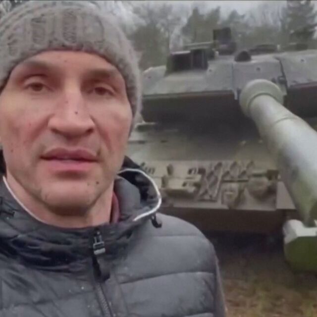 Владимир Кличко подкара германски танк (ВИДЕО)