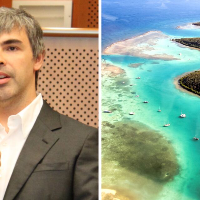 Съоснователят на Google тихомълком купи остров в Пуерто Рико за 32 млн. долара