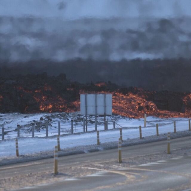  „ Не сме в сигурност идващите месеци “: Лава залива път покрай първокласен СПА център в Исландия (ВИДЕО) 