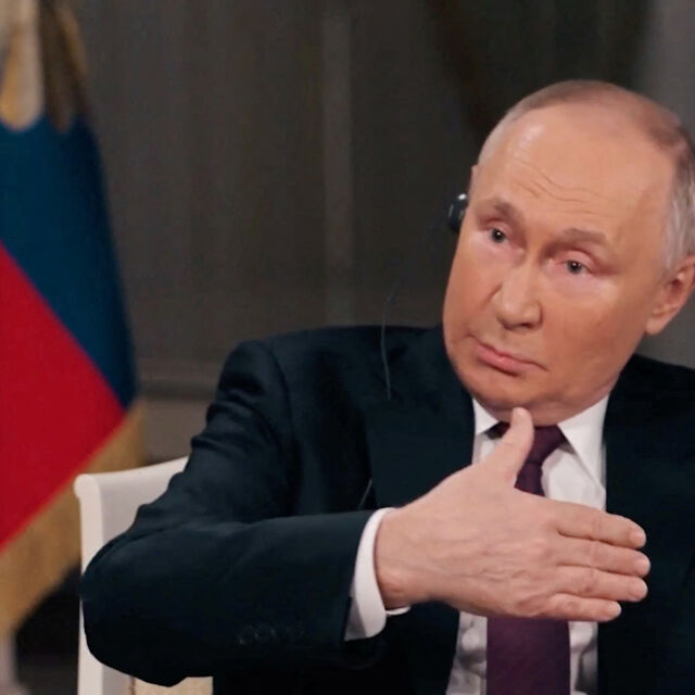 Интервюто на Владимир Путин: Рано или късно ще стигнем до примирие (ВИДЕО)