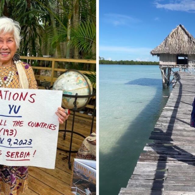 Тръгва с 300 долара в джоба: 79-годишна жена посети всички страни по света