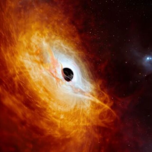  Най-яркият обект във Вселената – с черна дупка в сърцето, гълтам по „ едно слънце ” дневно 