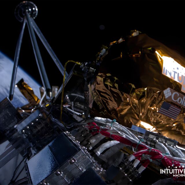 САЩ все по-близо до Луната: Космическият кораб робот „Одисей“ обикаля и се готви за кацане
