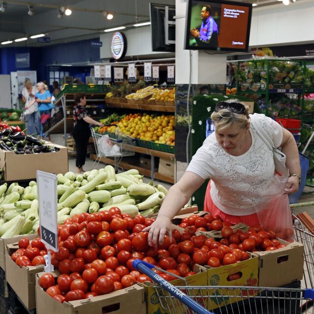 Рязък скок в цените на хрантелните стоки в Русия