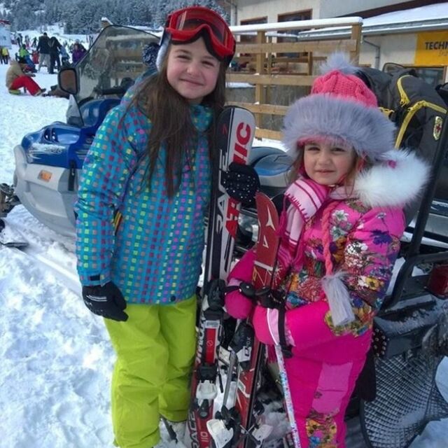 На ски с Крисия 