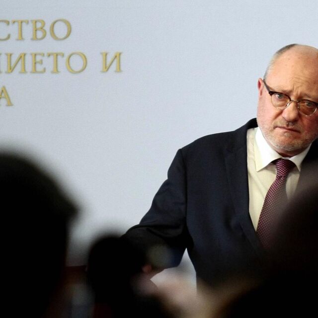 Бойко Борисов поиска оставката на министър Тодор Танев