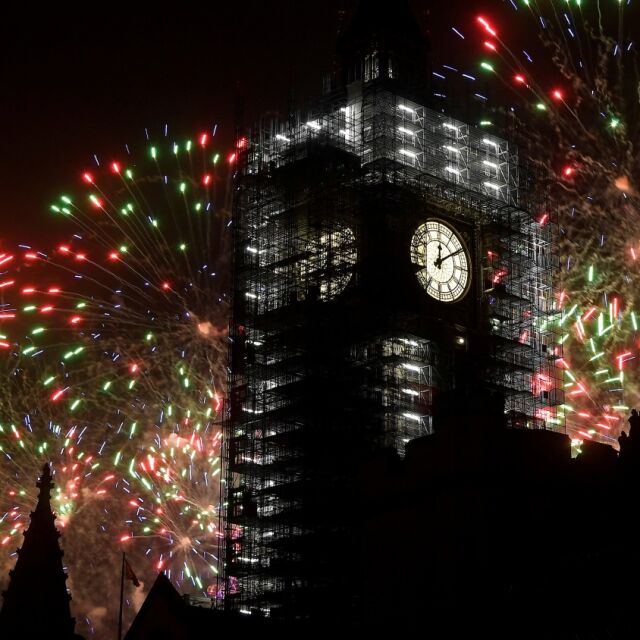 Лондон с грандиозно новогодишно шоу: Почти 70 000 фойерверка ще бъдат изстреляни