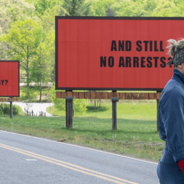 "Три билборда извън града" обра наградите "Златен глобус"