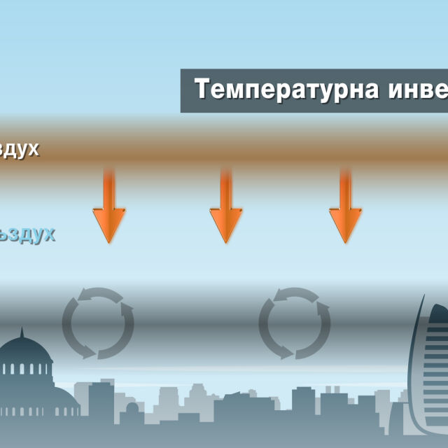 Температурна инверсия е причината за гъстия смог в София в последните дни 