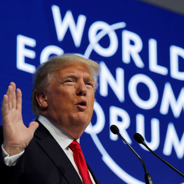 Доналд Тръмп в Давос: Сега е най-доброто време да се инвестира в САЩ