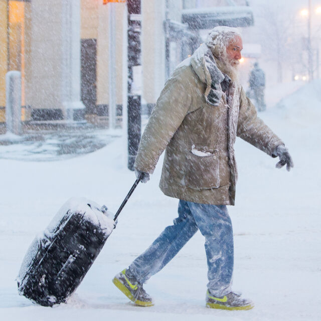 Полярен студ: Как хората в Швеция живеят при минус 41,6 градуса?