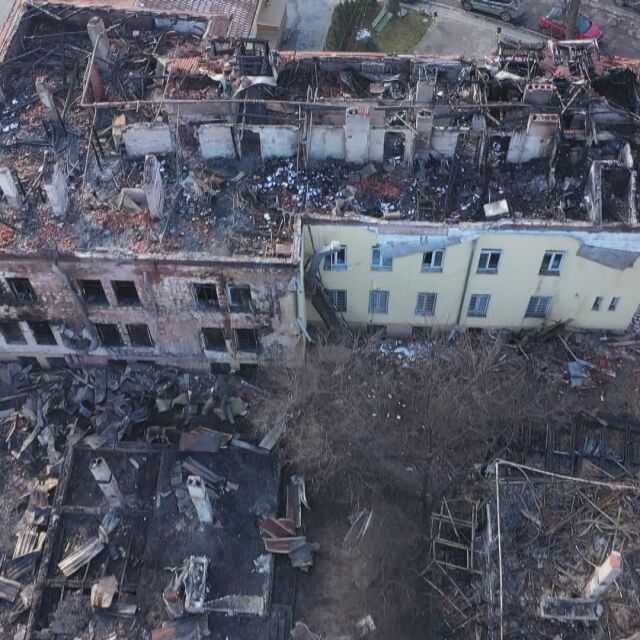 След големия пожар: От 6 януари възстановяват дейността на белодробната болница в София