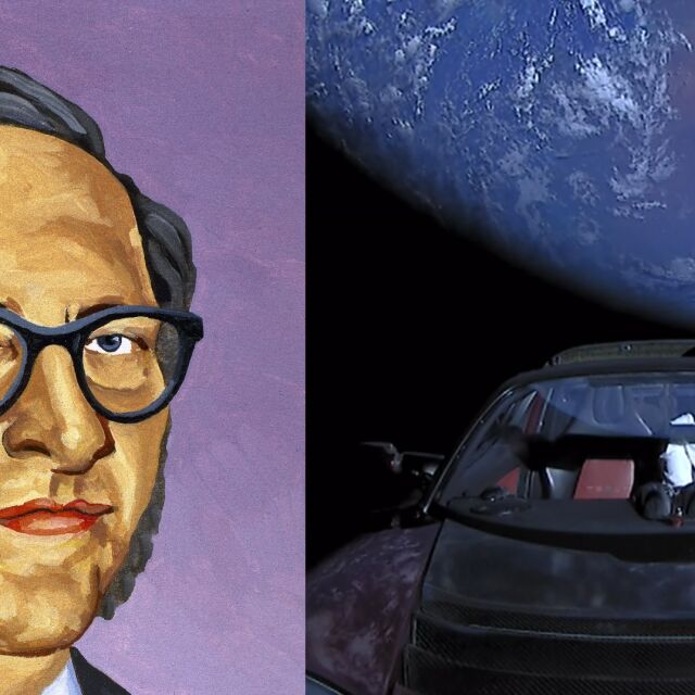 Айзък Азимов е роден точно преди 100 години, а днес книгите му пътуват в Космоса