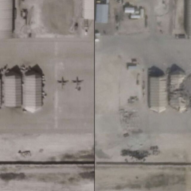 Сателитни снимки показват ударените от Иран US бази (ВИДЕО)