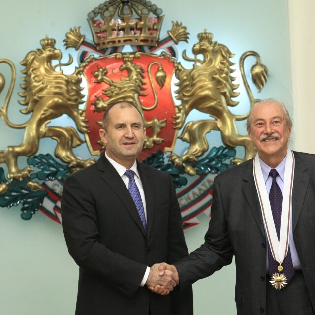 Президентът награди Кирил Маричков с орден „Стара планина“