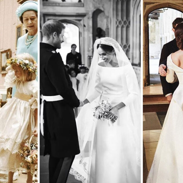 9 малко познати снимки от кралски сватби: от Кейт Мидълтън и Уилям до Даяна и принц Чарлз