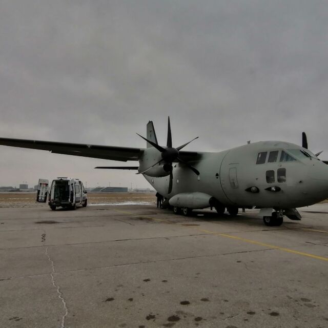 Самолет "Спартан" ще достави хуманитарна помощ в Сирия