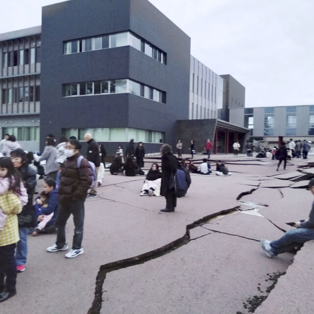 „ЕВАКУАЦИЯ“: Мощен трус разлюля Япония, предупреждения за цунами след петметрови вълни (ВИДЕО)