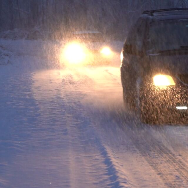 Сняг и поледици в Северозапада: Километрични колони и закъсали камиони (ВИДЕО и СНИМКИ)