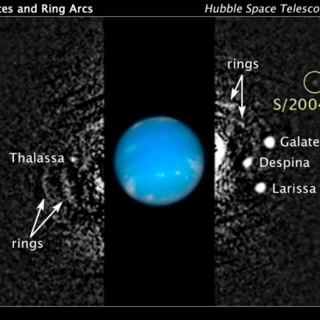 Телескопът "Хъбъл" откри неизвестен досега спътник на Нептун