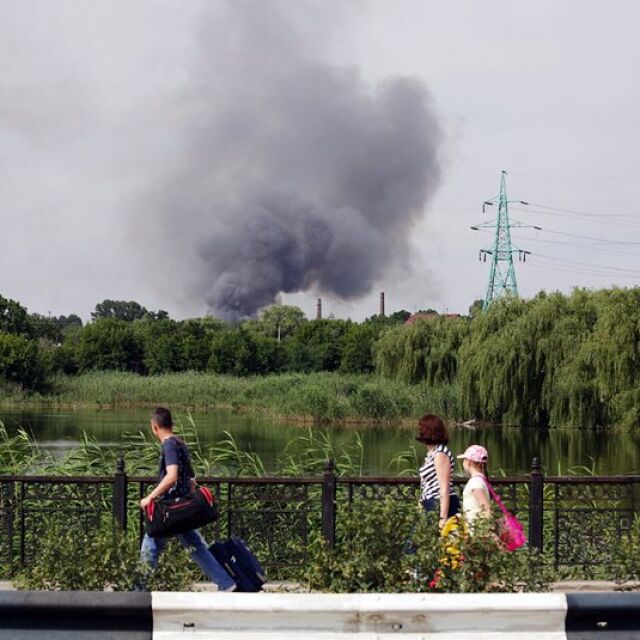 Край на ожесточените сражения в Донецк