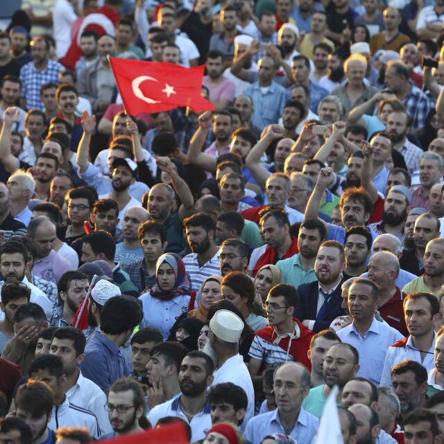 Западна подкрепа за Реджеп Ердоган