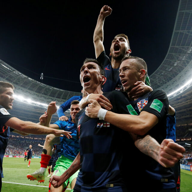 Хърватия е на финал! Англия се прибира у дома, титлата - не (ГАЛЕРИЯ)