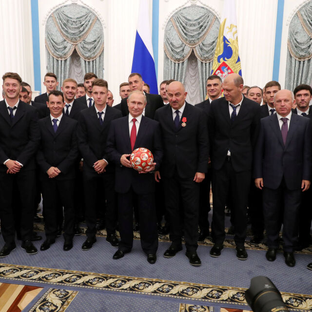 Руските национали станаха "майстори на спорта" (ГАЛЕРИЯ)
